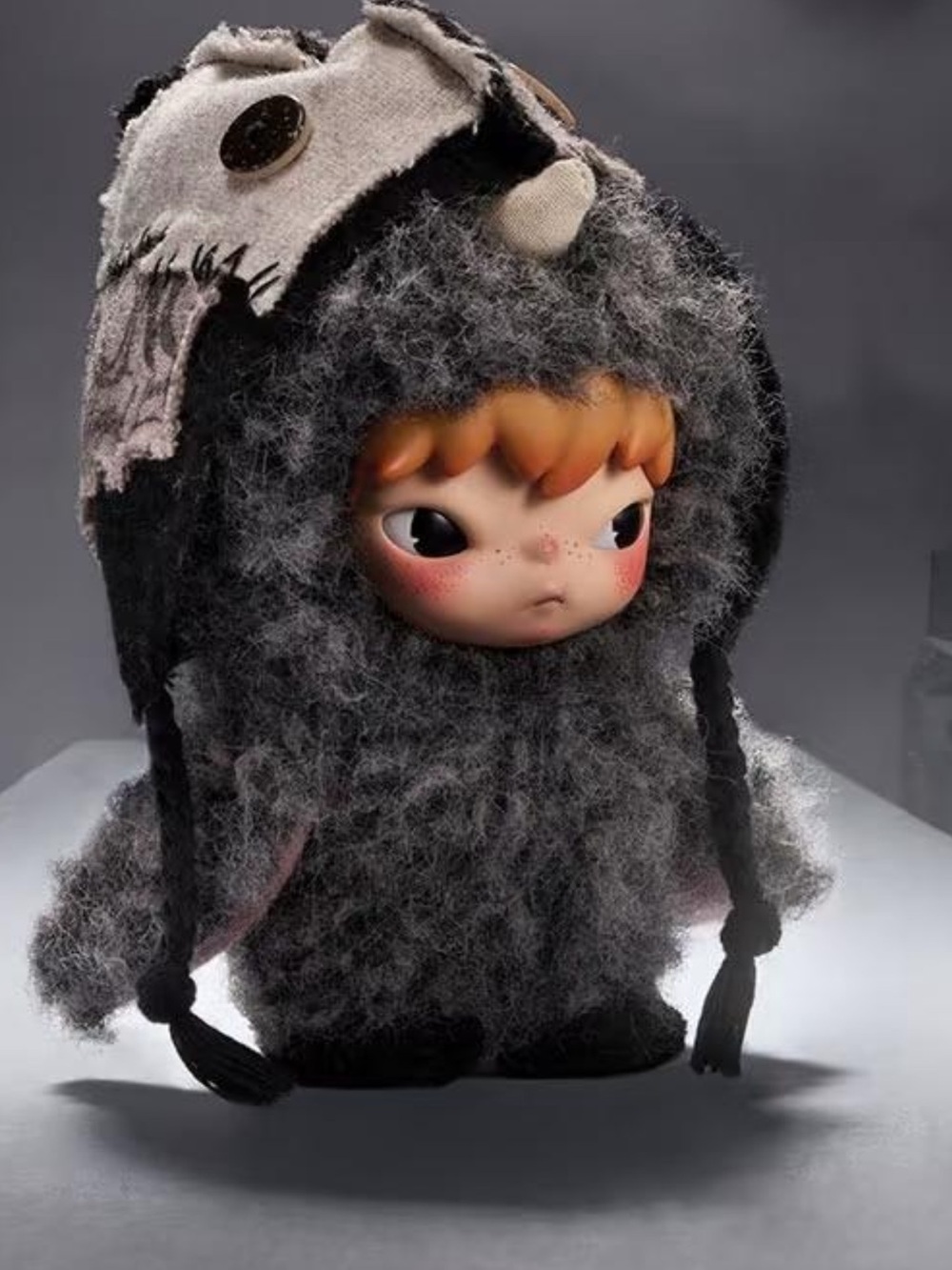 Pop mart gap glimmer Hirono plush pendant mist walker series